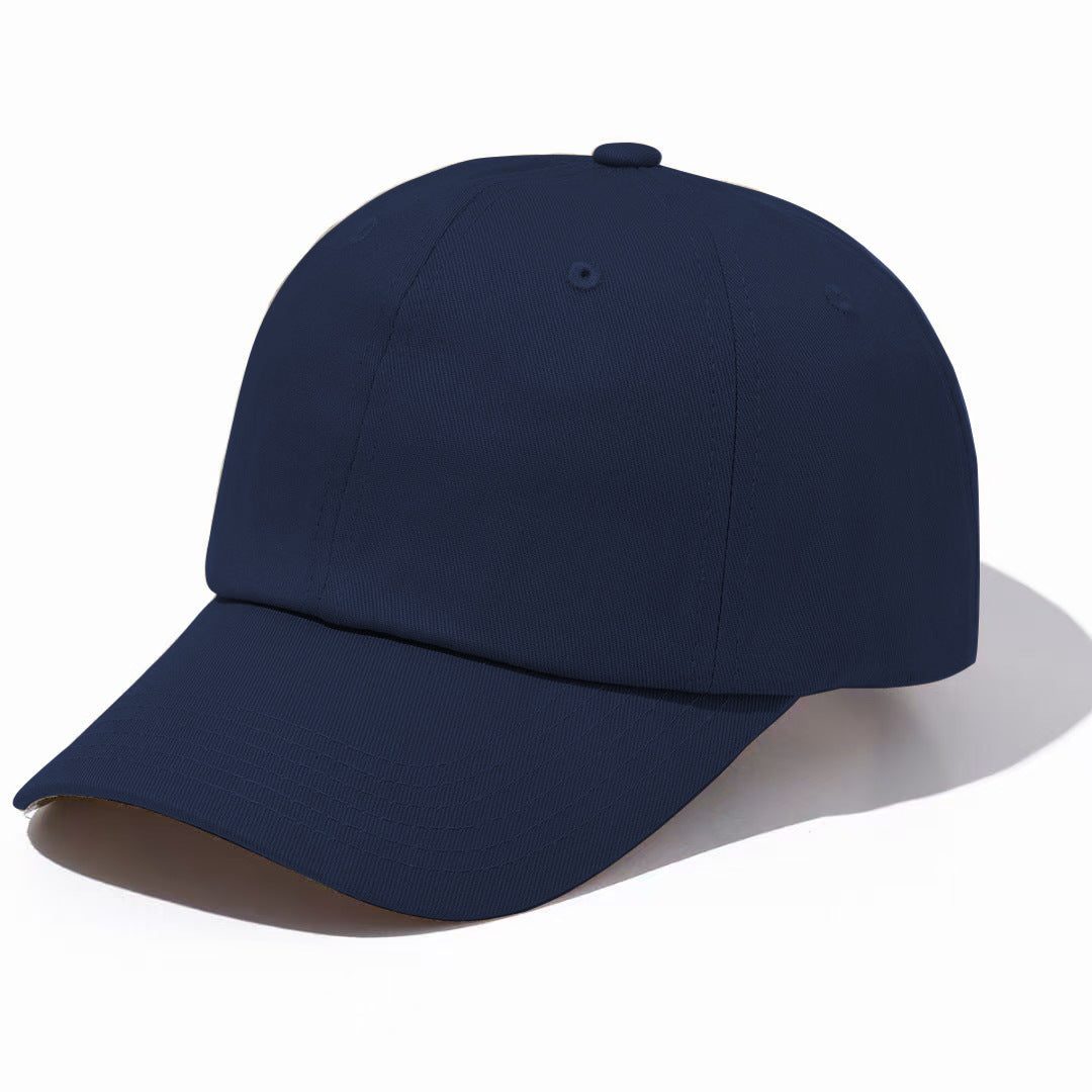 Wholesale Solid color cotton large circumference baseball cap